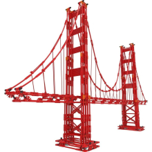 K'Nex Architecture Golden Gate Bridge - Red