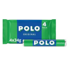3 x Polo Original Mint Tube Multipack 34g 4 Pack