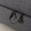 MORE4HOMES HUDSON 1-SEATER SOFA BED LINEN FABRIC WITH CUP HOLDERS GREY 8