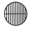 (13 inch) Cast Iron Grates 1