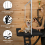 Hydraulic Pet Dog Grooming Table Height Adjustable H Bar Black 2