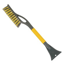 Car 2-in-1 Windscreen Window Ice Frost Scraper Remover & Snow Brush Tool