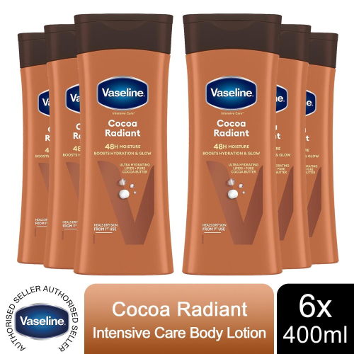 Vaseline Vaseline Intensive Care Κακάο Λάμψη σώματος 400ml 1