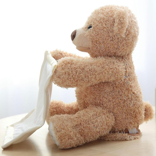 Peek-a-boo Bear - Personalized Animated Stuffed Animal Bear - Interactive Baby 100% New 1