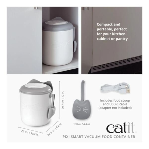 Catit Catit Pixi Smart Vacuum Cat Food Container 1