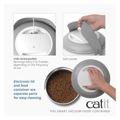 Catit Catit Pixi Smart Vacuum Cat Food Container 2