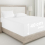 (King Bed Sheet (16"/40CM)) Extra Deep 40cm Fitted Sheets 40cm White Bed Sheet 12