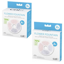 (6 pack) Catit Water Fountain Triple Action Filters