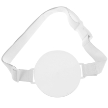 1pc Stoma Shower Waterproof Cover Belt Type Shower Cover Wound Protector (white)