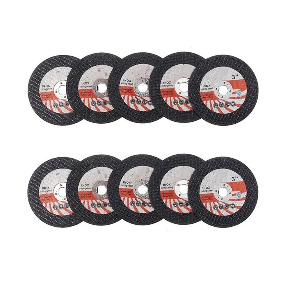 10Pcs 75Mm Mini Cutting Disc Circular Resin Grinding Wheel For 10Mm Bore Grinder Wood Tile Cutting 6956162914218