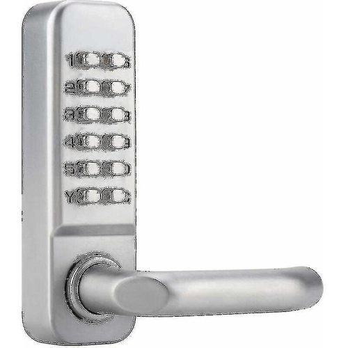 Waterproof Mechanical Code Lock, 1-11 Digit Code Combination Security Password Coded Lock Keyless Me