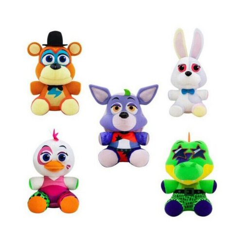 (5pcs) Five Nights At Freddy FNAF Horror Game Plush Doll