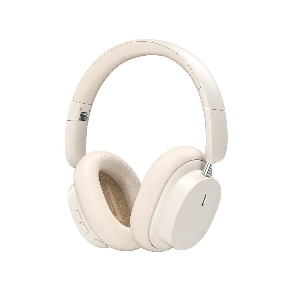 (Stellar ) Baseus Bowie D05 Wireless Bluetooth 5.3 Headphones White 6932172626020