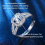 925 Sterling Silver Princess Solitaire Cushion Cut Ring Square 8