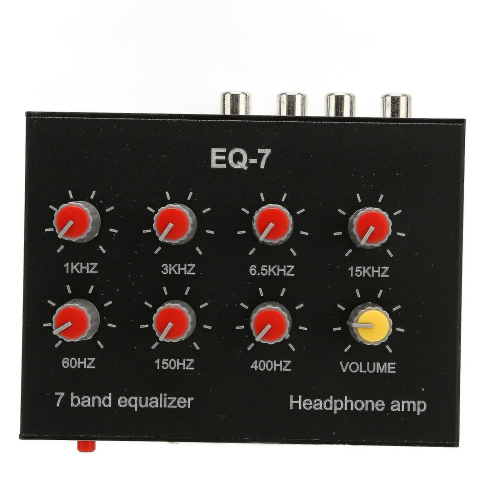 7 Band Sound Equalizer Output Input 7 Band Equalizer High Bass Adjustment Qp Ft 1