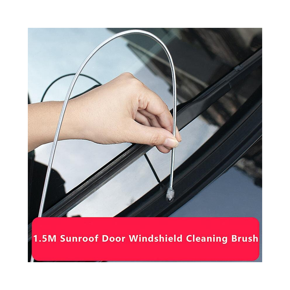 Car Sunroof Door Windshield Cleaning Brush Drain Hole Blocked Auto Drain Pipe 6956162931437