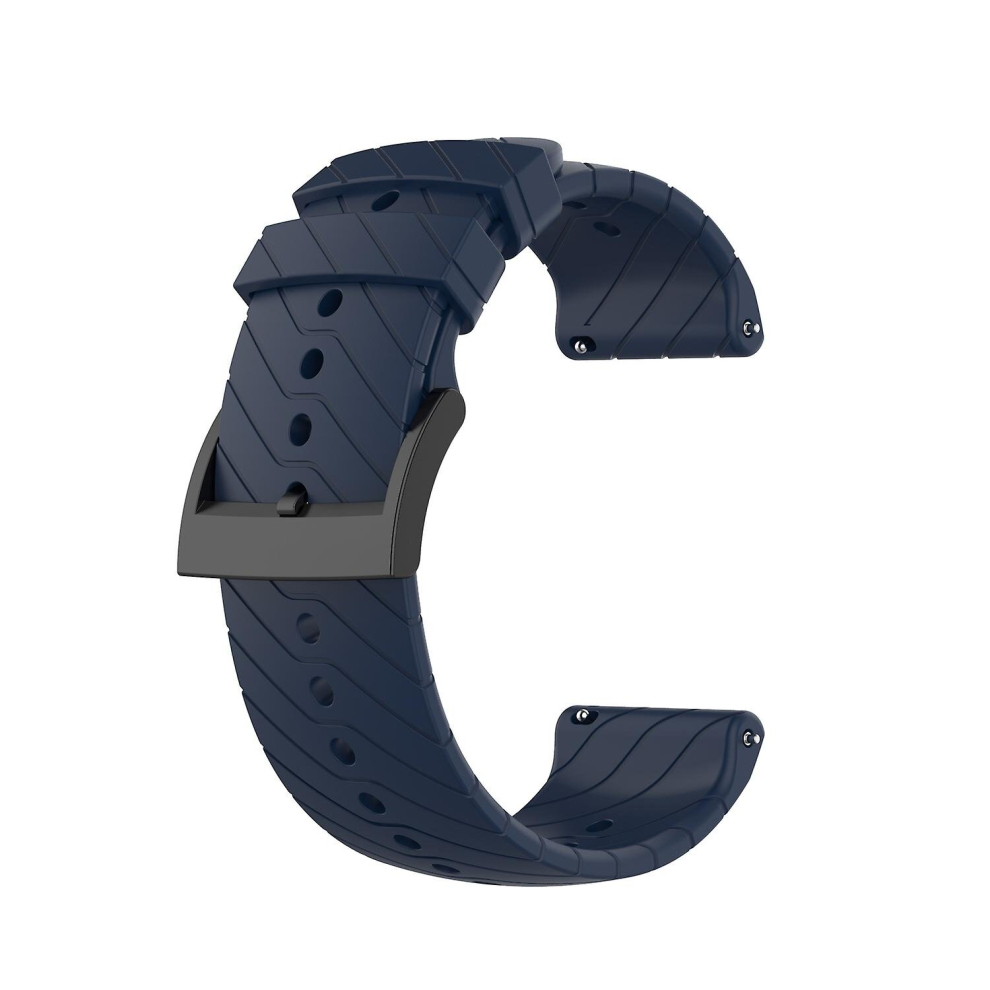 24Mm Silicone Smart Watch Band For Suunto 9,Adjustable Wrist Strap Replacement Not,Specified 6956162954948