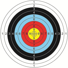 30 Pieces Archery Target Area Archery-shooting-paper-target Square-archery-exercise Paper-archery Accessories (40 X 40 Cm)