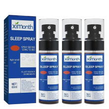 3pcs Sleep Well Pillow Spray Natural Mist Sleep Aid Lavender Essential Oil Relax 60ml