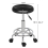 On Wheel Swivel Stool Adjustable Height Chair Office Round PC Desk Stool 13