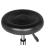 On Wheel Swivel Stool Adjustable Height Chair Office Round PC Desk Stool 5