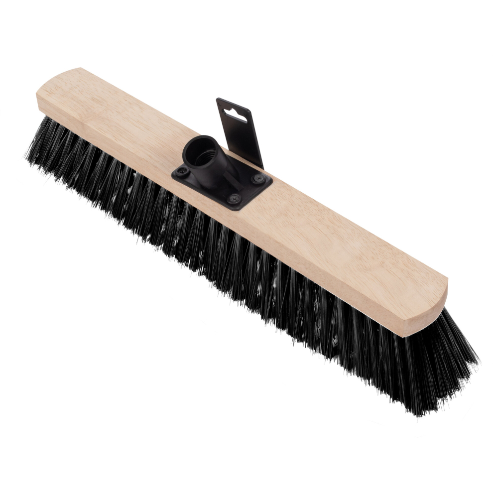 (12") Stiff Outdoor Garden Broom Head Replacement