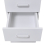 Living And Home White Professional Manicure Table Nail Station with Dust Collector 5