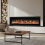 Living And Home (80 Inch) Electric Fireplace with Remote 12 Flame Colors 1