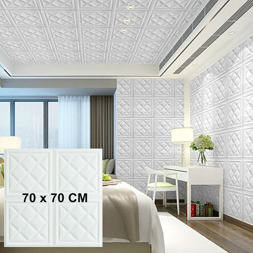 5PCS Foam Filled Self-Adhesive Wall Panels