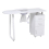 Living And Home White Professional Manicure Table Nail Station with Dust Collector 3