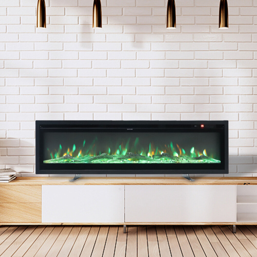Living And Home (70 Inch) Electric Fireplace with Remote 12 Flame Colors 2