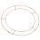 12" 30cm Wire Wreath Making Ring Copper (20 Pack) 2