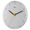 Braun Braun Classic Analogue Wall Clock with Silent Sweep Movement - White 3