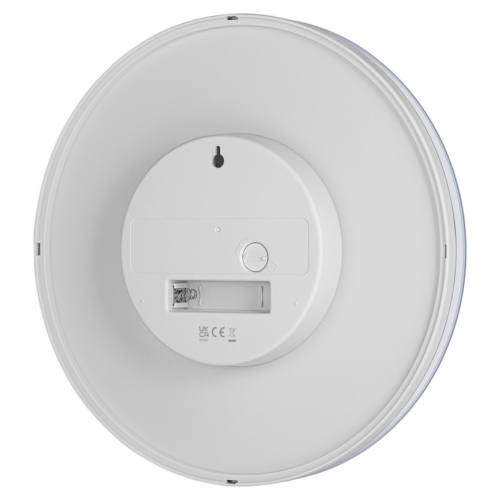 Braun Braun Classic Analogue Wall Clock with Silent Sweep Movement - White 1