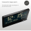 Braun Braun Digital Wall Clock With Indoor Temperature LCD Display Alarm 2