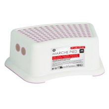 (Pink) Step Stool Kids Toilet Anti Slip Potty Training