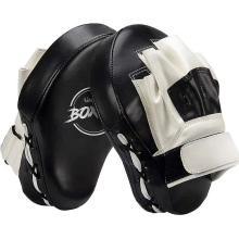 Boxing Mitts For Training - Punching Blocking Pad For Boxing - Black And White