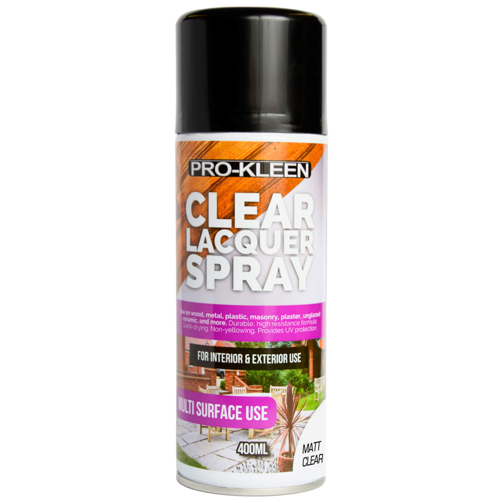Pro-Kleen (Matt, 1 ) Multi-Surface Clear Lacquer Spray