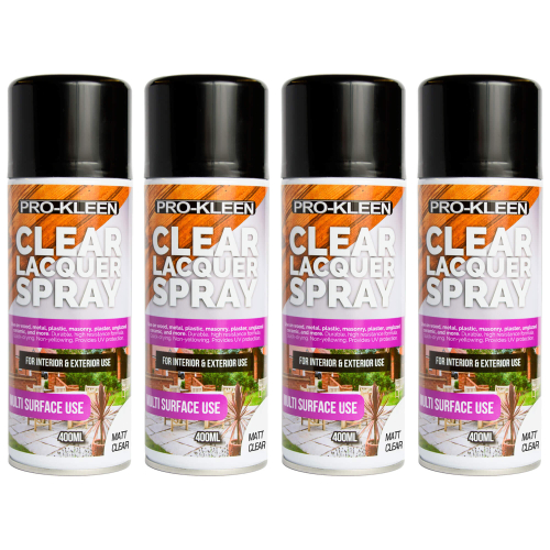 Pro-Kleen (Matt, 4) Pro-Kleen Multi-surface Clear Lacquer Spray