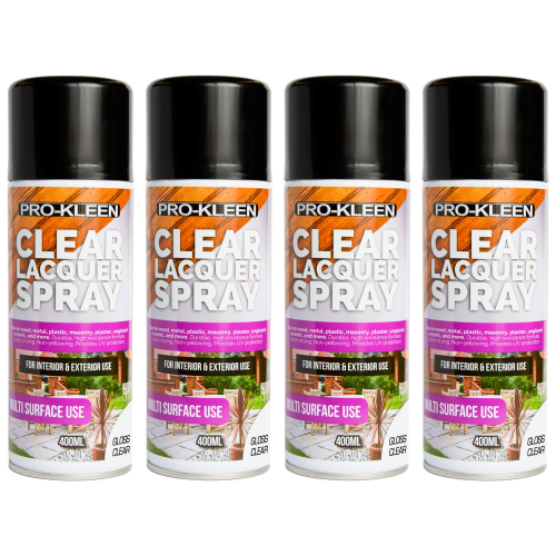 Pro-Kleen (Gloss, 4) Pro-Kleen Multi-surface Clear Lacquer Spray