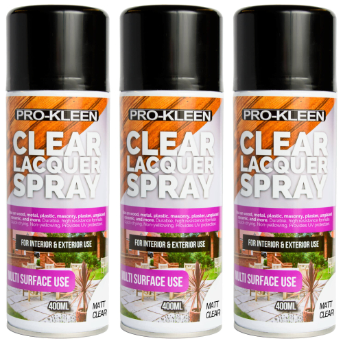 Pro-Kleen (Matt, 3) Pro-Kleen Multi-surface Clear Lacquer Spray
