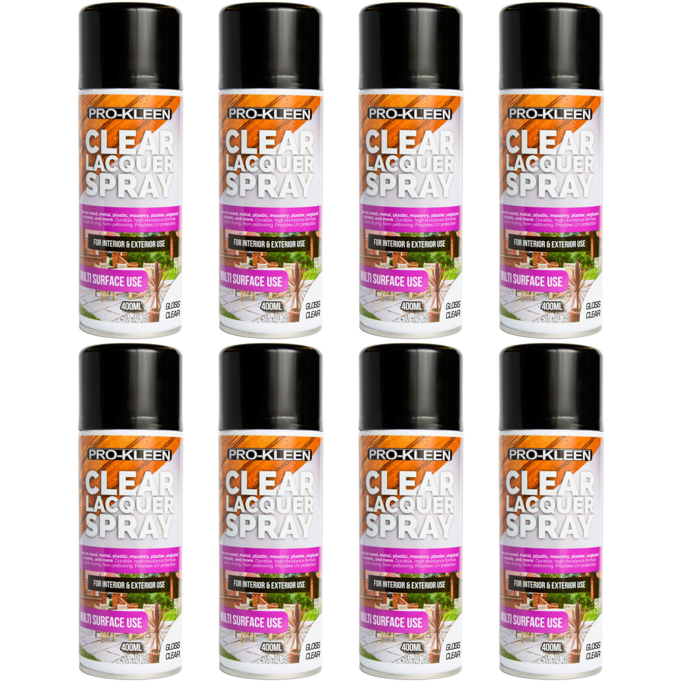 Pro-Kleen (Gloss, 8) Multi-Surface Clear Lacquer Spray