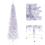 AAMEN 2M Slim White Christmas Tree, Spruce Slim Christmas Tree 3