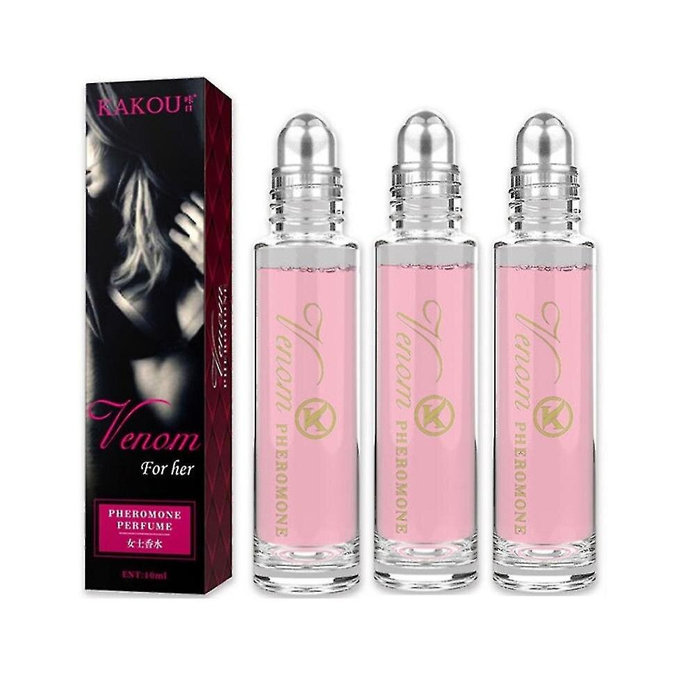 3pcs 10ml Venom Pheromone Fragrance Perfume For Men/women Long Lasting Stimulating