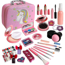 Kids Makeup Sets For Girls, Washable Kids Make Up Kit Girls Toys, Non-toxic Makeup Set For Little Girls, Childrens Makeup Sets Kids Toys Christmas Bir