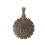 Sewing Thread Yarn Cutter Pendant Round Shape Antique Bronze Craft Diy Tool Home 1