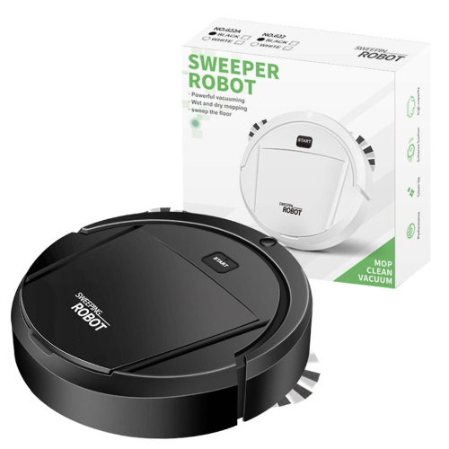 Robot Vacuum Cleaner Household Intelligent Sweeping Robot Built-in Memory Function, Multiple Cleaning Modes 1