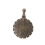Sewing Thread Yarn Cutter Pendant Round Shape Antique Bronze Craft Diy Tool Home 3