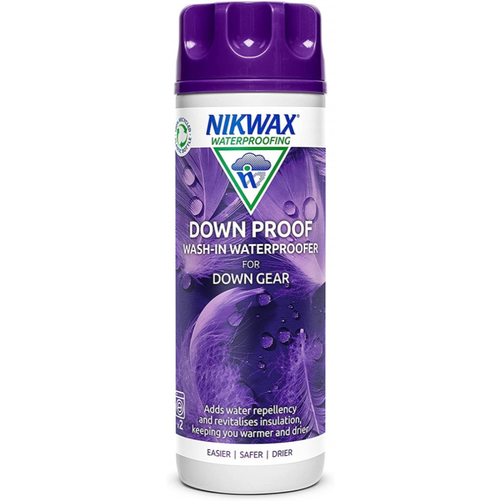 Nikwax Down Proof Wash-In Waterproofer for Down Gear 300ml