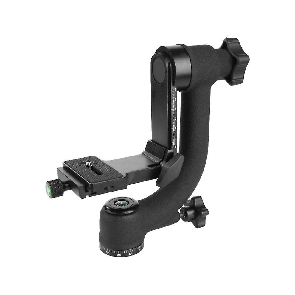 Professional Panoramic Gimbal Tripod Ball Head With Arca-Type Quick Release Plate 1/4 Screw For Dslr Cameras Up To 44Lbs 6956163022349